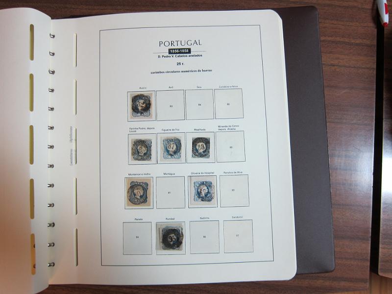 0015 (39).jpg -     Lote:    15      Marcofilia      Lotes Especiais       Descrição:      Portugal.   Colecção especializada de marcas numéricas das 1.ª e 2.ª reformas em selos de 25 reis, desde D. Maria II até D. Luís I, de frente. Lote a ver.        Lote       Valor Base:     &euro; 1.500,00     Valor Venda:     &euro; 3.000,00     